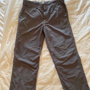 Howler Brothers Gray Medium (34/35 x 31) Nylon Adventure Hiking Pants - $80 new